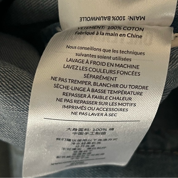 OneTeaspoon Split Seam Harem Jeans, light wash, Size XS - Picture 9 of 11